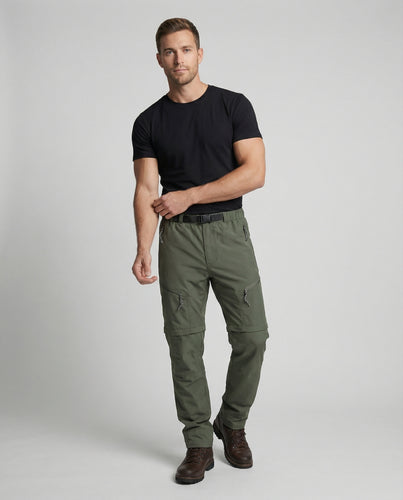 R&B - Bequeme Outdoor Zip-Off-Hose für Herren