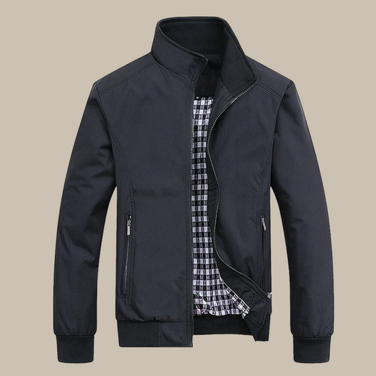 R&B - Stilvolle Casual Herbst Windbreaker mit Kragen für Männer