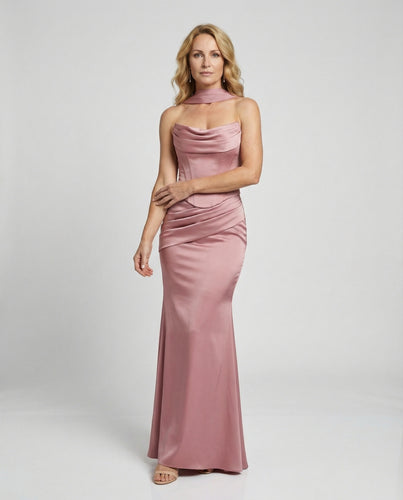 Elegantes Abendkleid mit Korsage Meerjungfrau