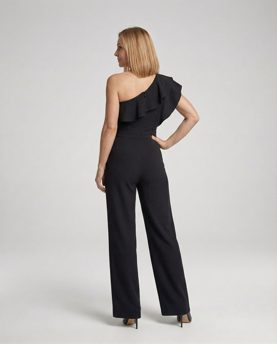 Jumpsuit elegant schulterfrei mit Volant