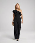 Jumpsuit elegant schulterfrei mit Volant