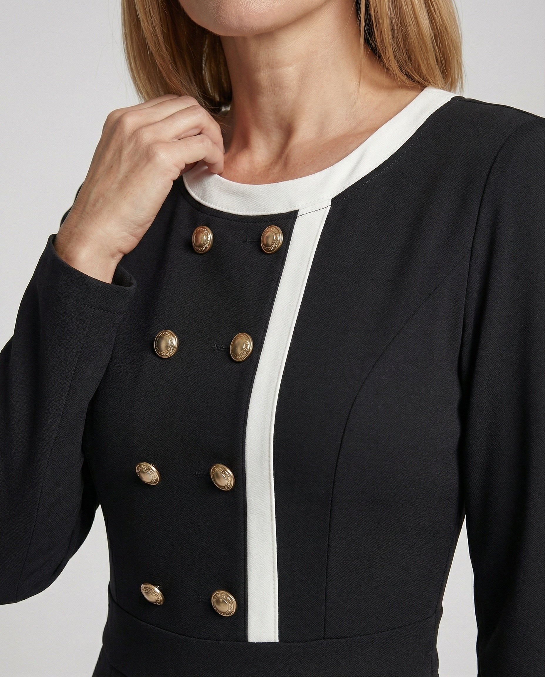 Jumpsuit Damen elegant mit Knopfleiste