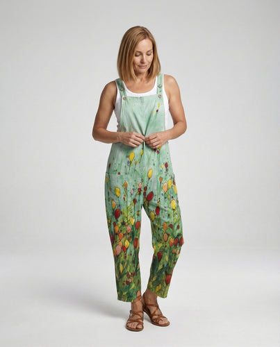 Damen Jumpsuit Damen Print locker