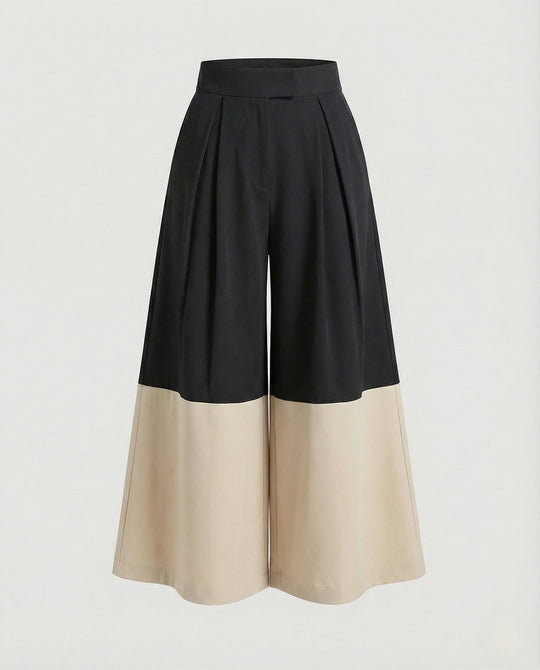 Damen Culotte Hose weit