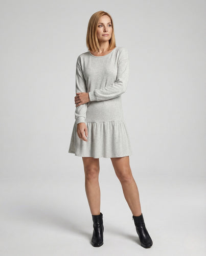 Damen Freizeitkleid Sweat Strick