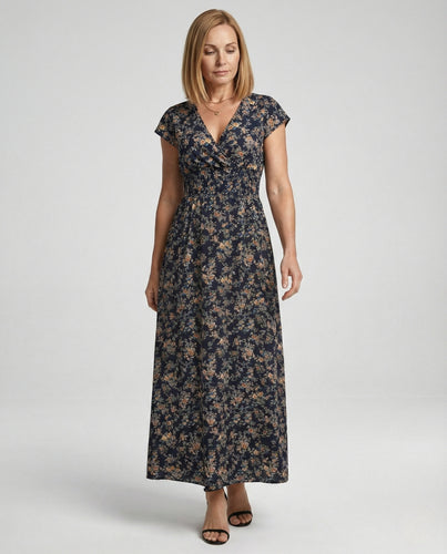 Damen Abendkleid lang Empire Stil