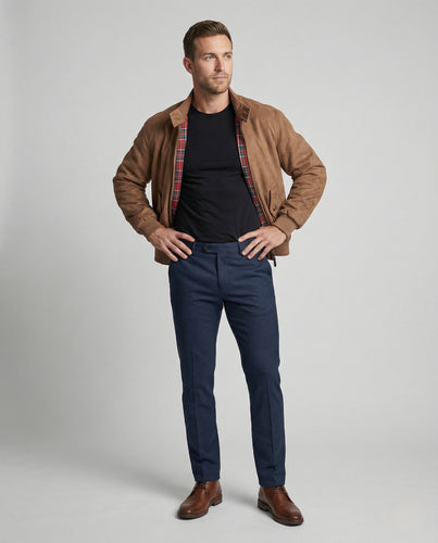 Freizeitkleidung Herren Velours Blouson