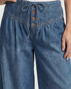 Jeans Culotte Damen High Waist
