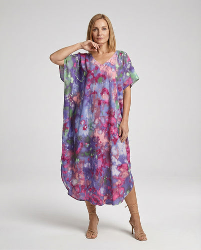 Kaftan Maxikleid Luftig Damen