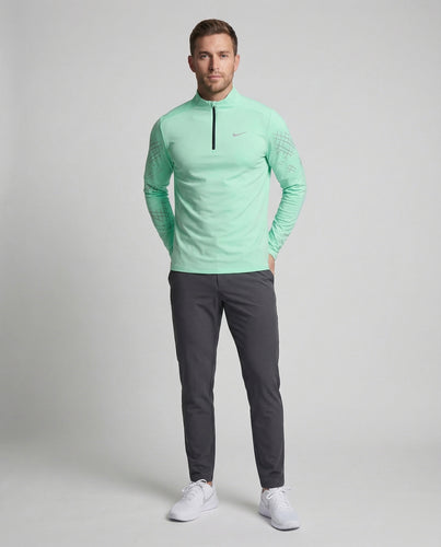 Herren Laufshirt mit Reflektor-Print