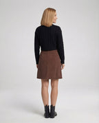 Damen Cord A-Linien Rock