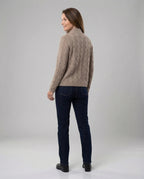 Damen Weite High Waist Jeans