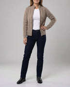Damen Weite High Waist Jeans