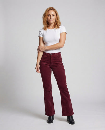 Damen Stretch-Cord Schlaghose mit Komfort & Vielseitigem Style | R&B