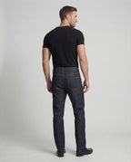 Herren Relax Jeans High Waist aus Raw Denim