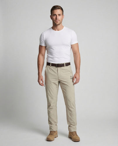 Herren Trekkinghose leicht mit vorgeformten Knien Outdoor Hose