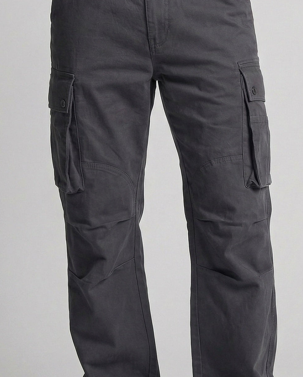Herren Cargo Hose Canvas mit Mehrfachtaschen