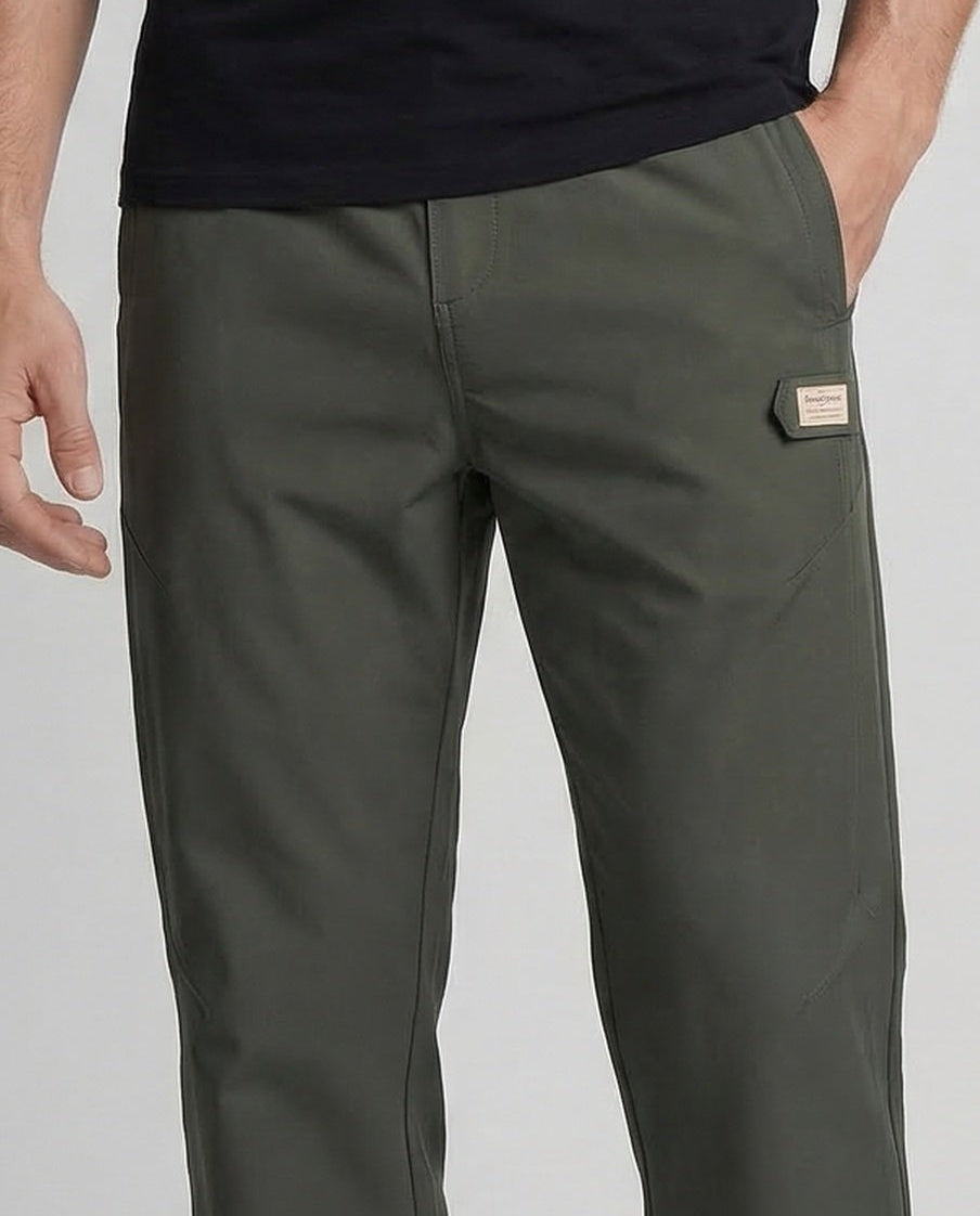 Herren Cargohose Gerade Utility Tasche
