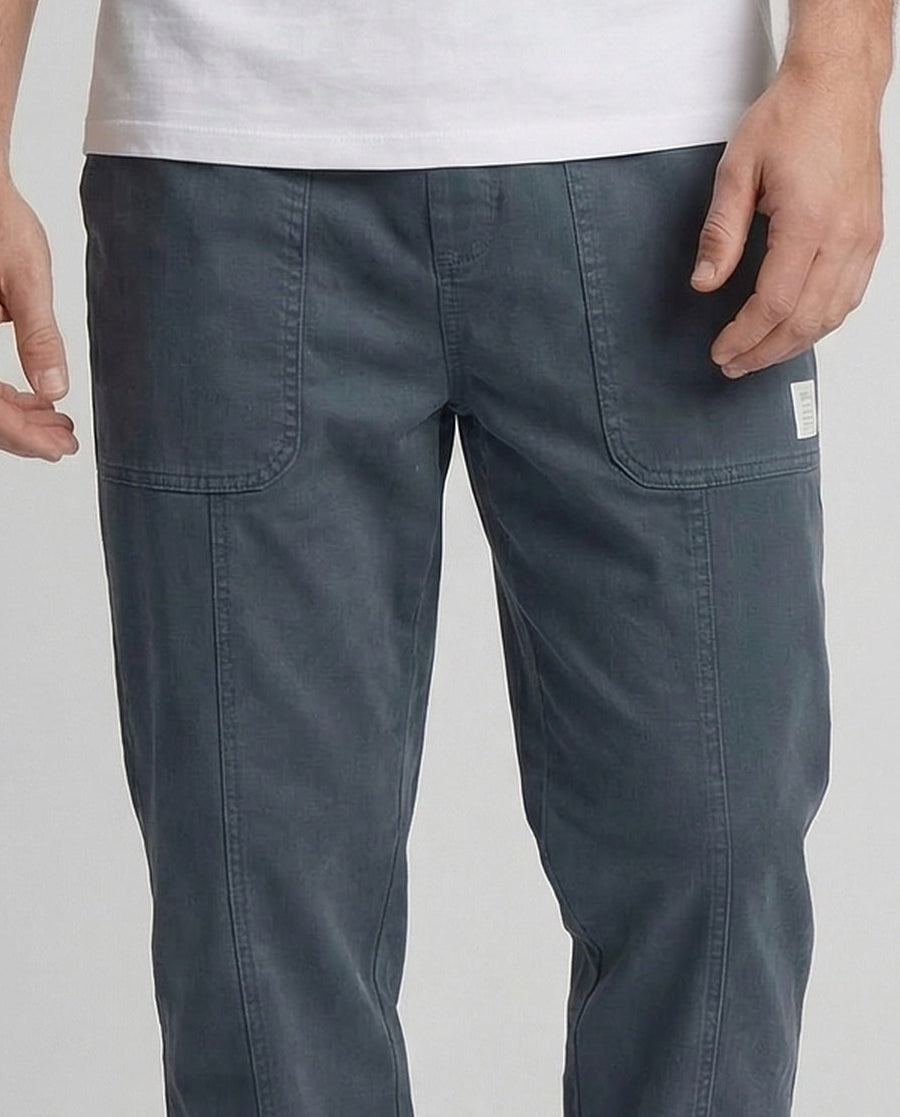 Herren Jogginghose Slim Baumwollmix Cargo Taschen