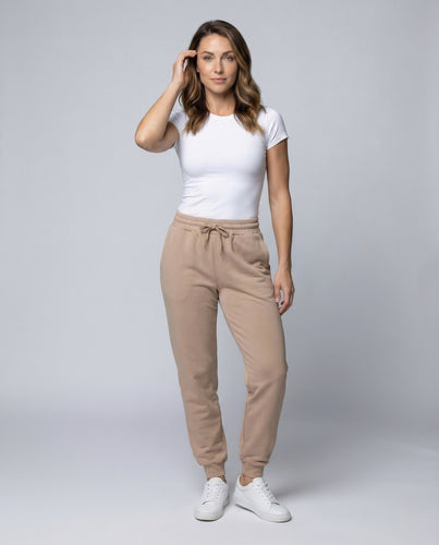 Damen Loungehose French Terry Tunnelzug