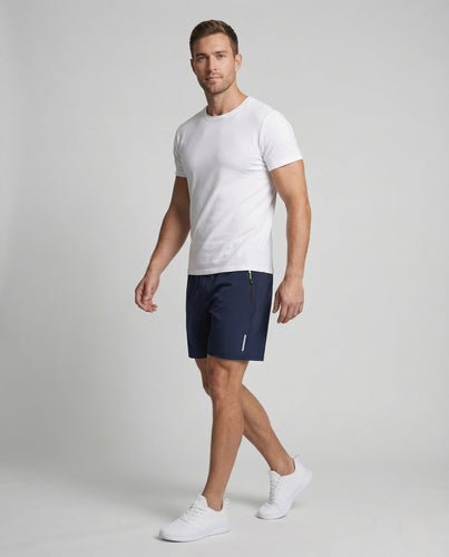Herren Trainingsshorts Atmungsaktiv Reißverschlusstasche