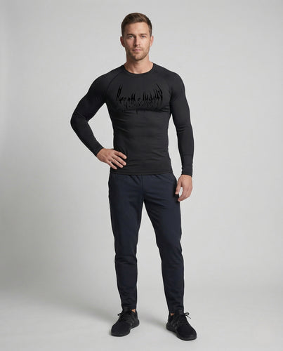 Herren Kompressionsshirt Raglan Sport