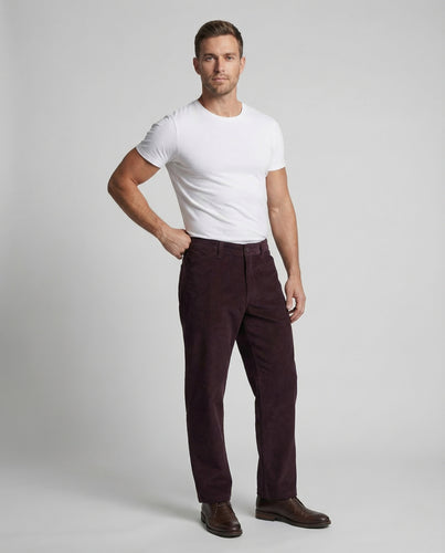 Herren Cordhose Workwear Beintasche