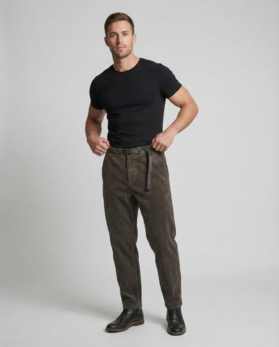 Herren Cordhose Utility Gurtbund