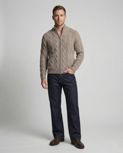 Damen Jeans Weit High Waist