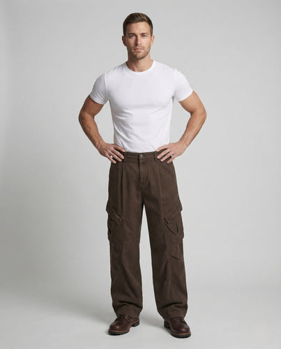Herren Cargo Hose Workwear Kniepasse