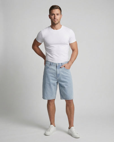 Herren Jeans Bermuda Shorts