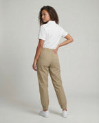 Damen Chino Jogginghose Baumwolle