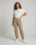 Damen Chino Jogginghose Baumwolle