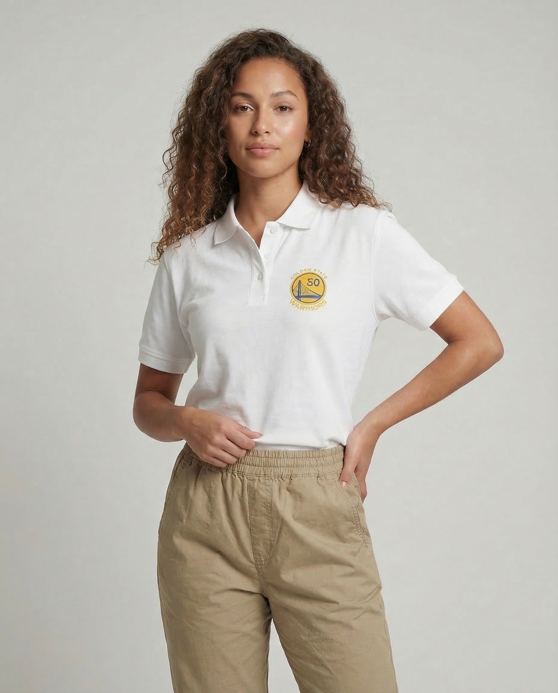 Damen Chino Jogginghose Baumwolle