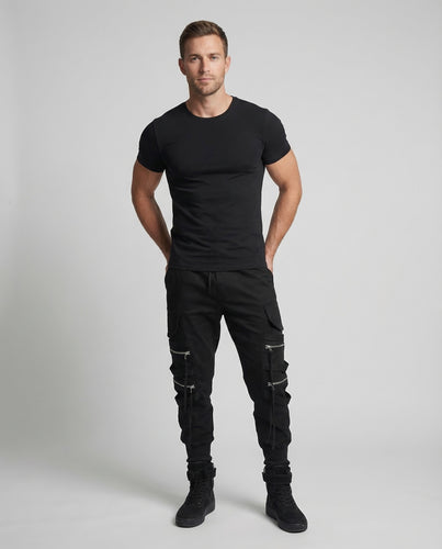 Herren Streetwear Jogger Taschen