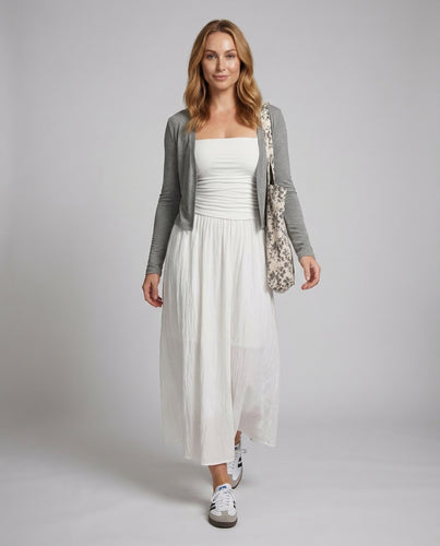 Damen Maxikleid Spaghettiträger