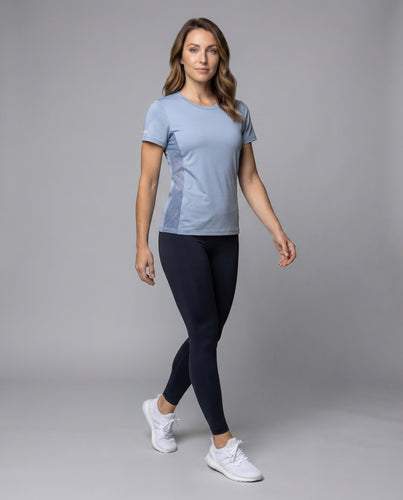 Damen Laufshirt Mesh Sport