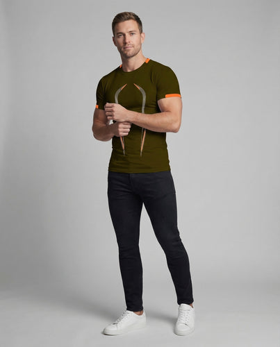 Herren Fitnessshirt Grafik