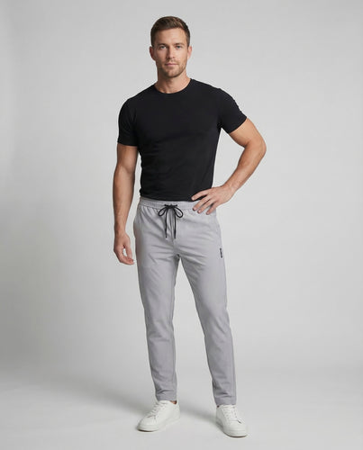 Herren Moderne Eisseide Freizeithose