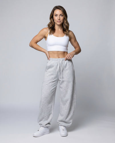 Damen Sweathose Ultraweit Naht