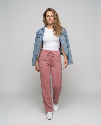 Damen Elegante Loungehose Weit