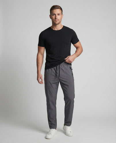 Unisex Freizeit Hose Gerade