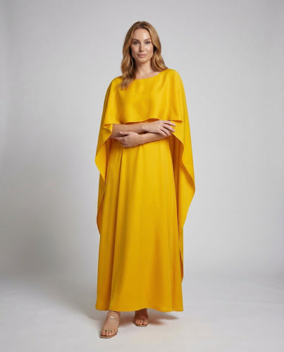 Damen Kaftan Maxikleid Elegant