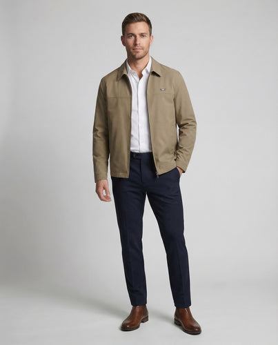 Herren Softshell Zipjacke Elegant