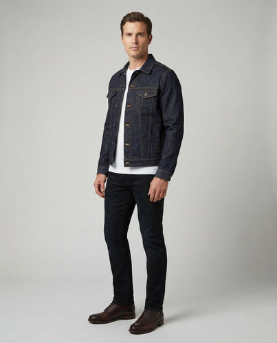 Herren Jeansjacke Trucker