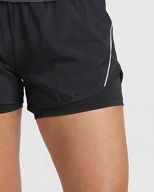 Damen Sport Set Laufshorts