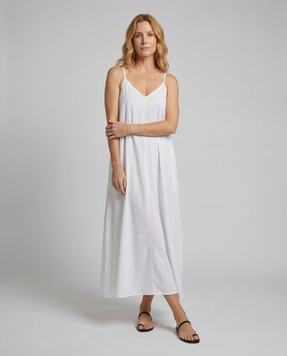 Damen Slipkleid Plissee