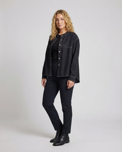 Damen Denimjacke Oversize