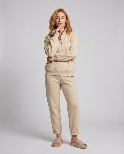 Damen Kuscheliges Sweatset Hochkragen