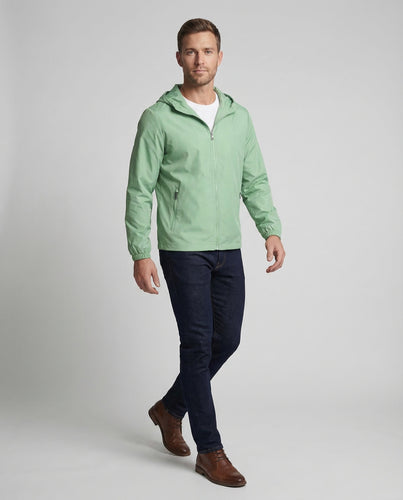 Herren Leichte Kapuzen-Windjacke